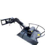 48” Skid Steer Articulating Swing Arm Brush Cutter