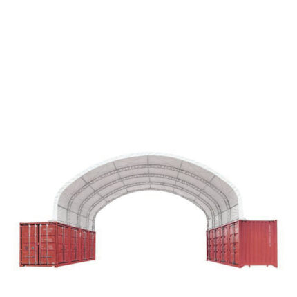 40′ x 40′ Container Canopy Shelter